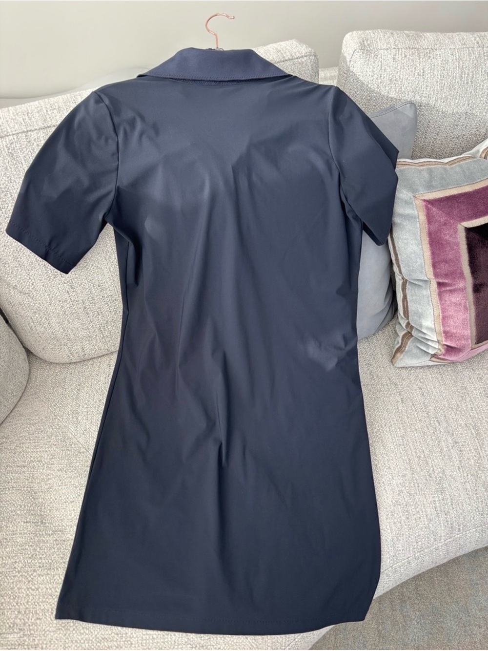 SHAN POLO DRESS - Navy - LIKE NEW - Picture 6 of 6